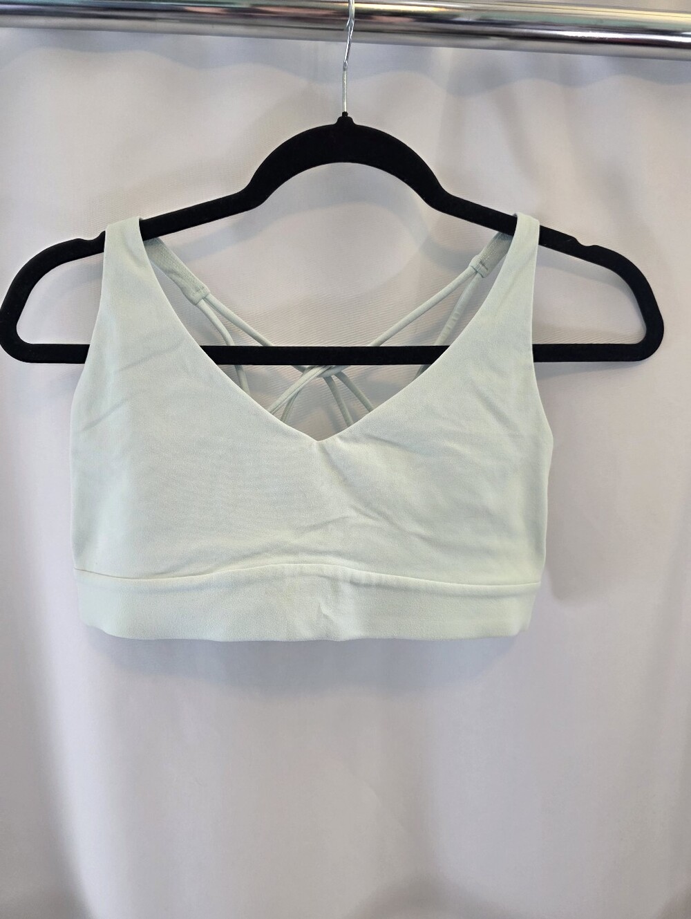 Athleta Light Mint Bralette with Strappy Back
